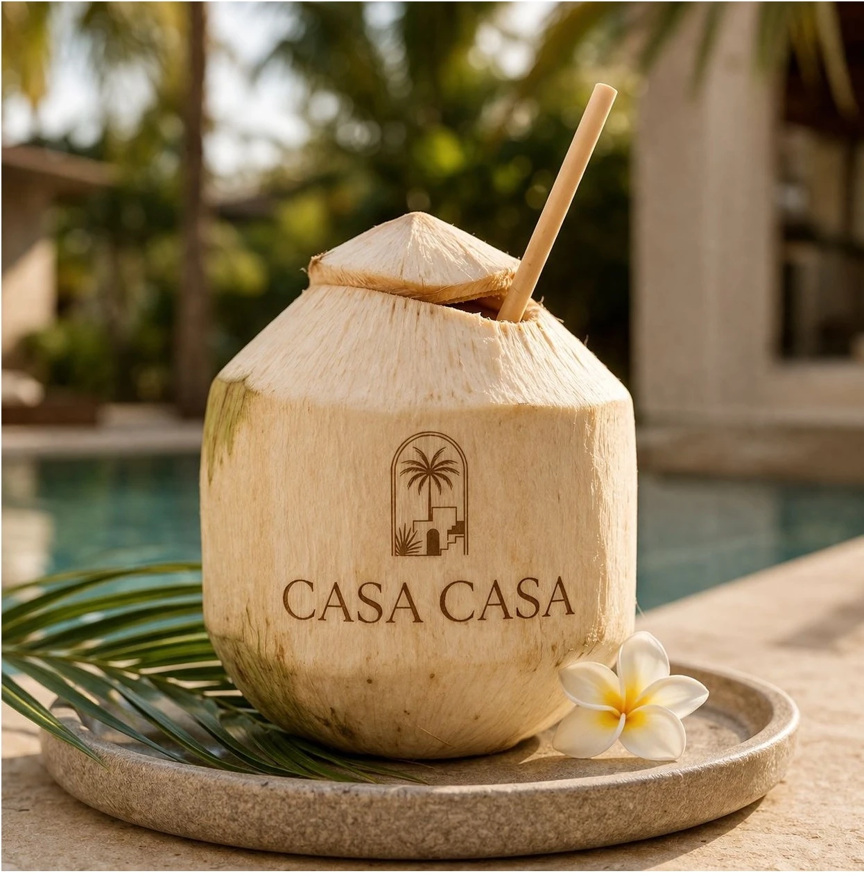 Custom Coconut Logo