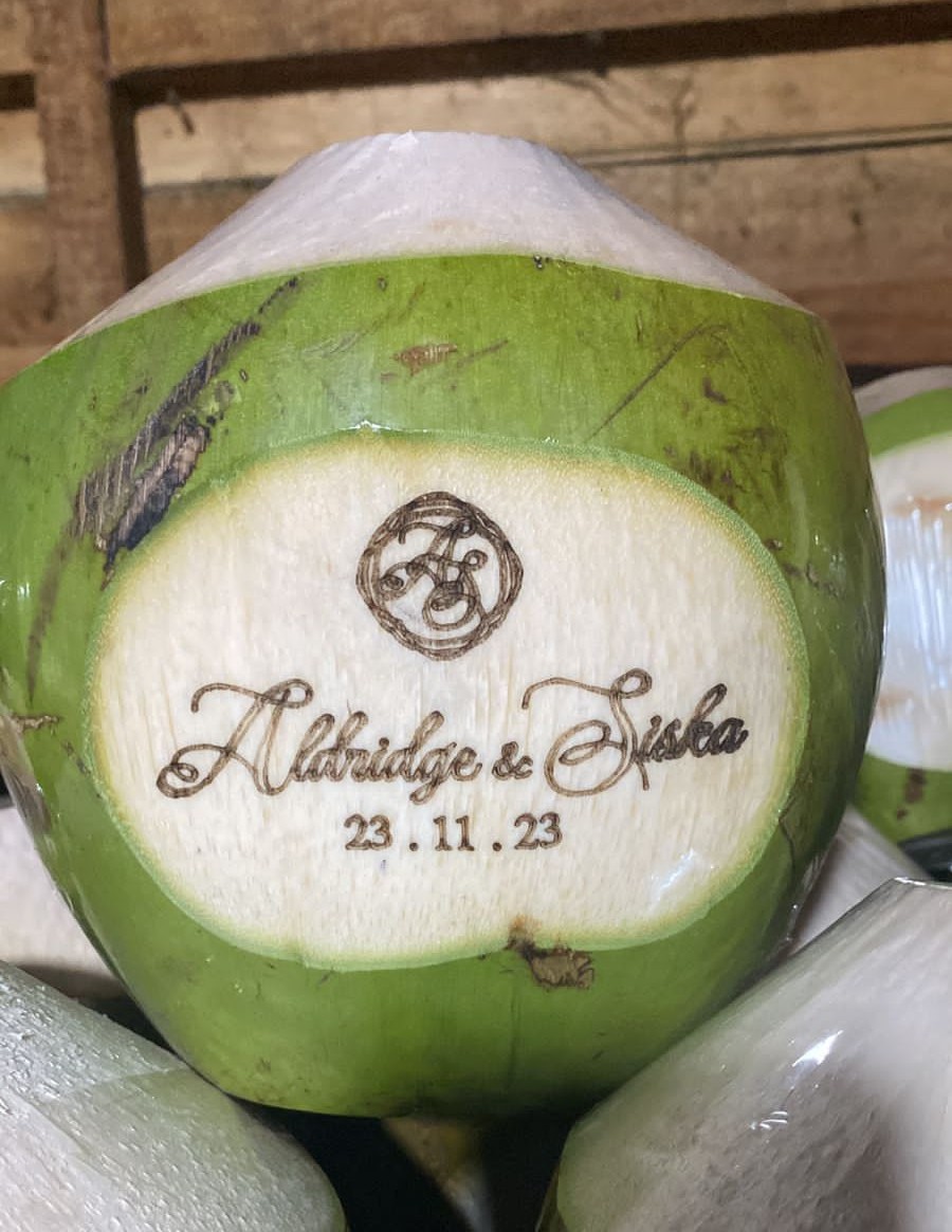 Bali Coconut Art
