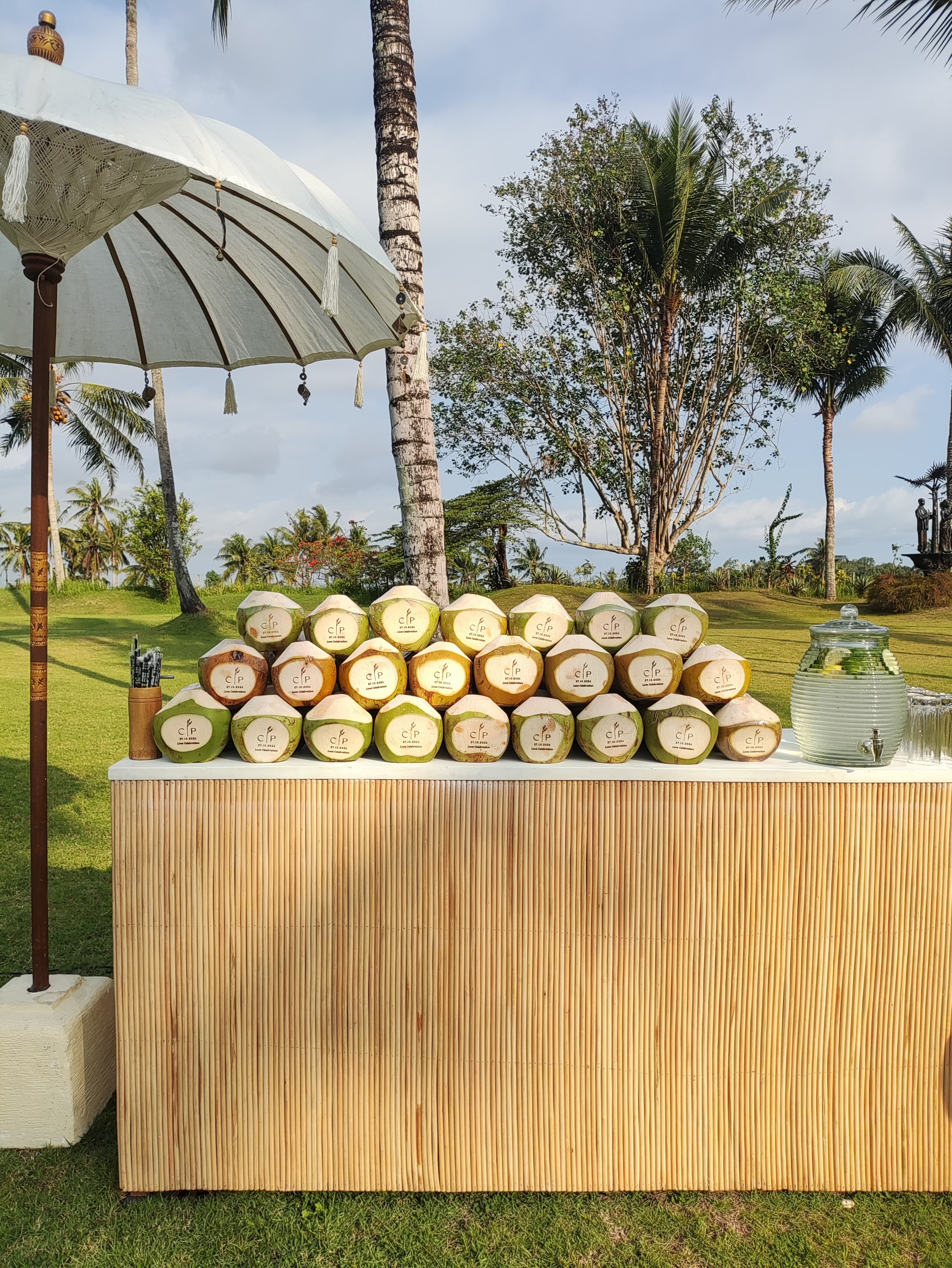 Bali Coconut Art