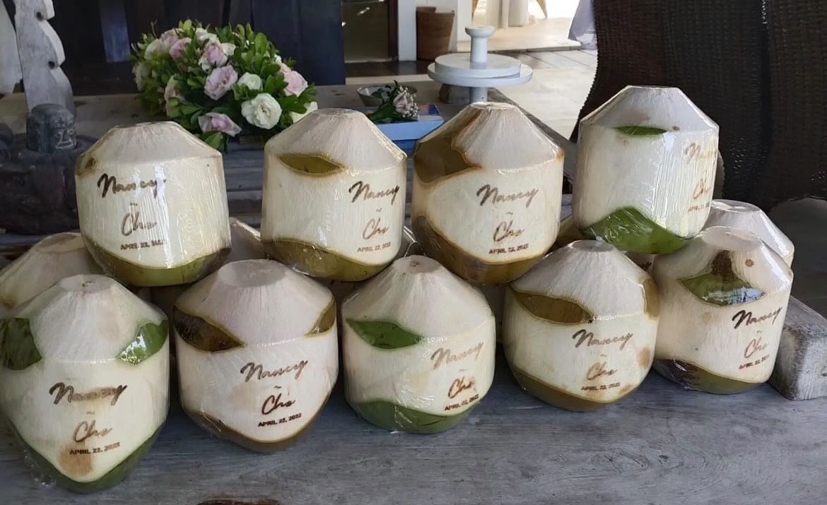 Bali Coconut Art
