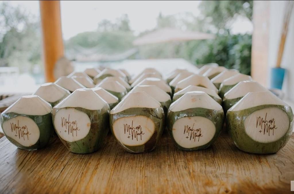 Bali Coconut Art